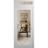 Front Exterior Prehung Metal-Plastic Door Clear Glass / MANUX 8666 Matte Black / Office Commercial and Residential Doors Entrance Patio Garage 36" x 92" Left-Hand Inswing White