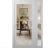 Front Exterior Prehung Metal-Plastic Door Clear Glass / MANUX 8666 Matte Black / Office Commercial and Residential Doors Entrance Patio Garage 42 x 80 (30+12" x 80")Right-hand Inswing White