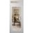 Front Exterior Prehung Metal-Plastic Door Clear Glass / MANUX 8666 Matte Black / Office Commercial and Residential Doors Entrance Patio Garage 36" x 94" Right-Hand Inswing White
