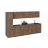 Kitchen Elegant Collection Gray Color Base Size 11Ft Wide Natural Teak
