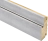 Frame for Interior Doors, Nebraska Grey, For 18x84" Door Nordic White