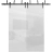 Sliding Closet Barn Bypass Doors | Planum 0010 Ginger Ash | Sturdy Top Mount 6.6ft Rails Hardware Set | Wood Solid Bedroom Wardrobe Doors  Gloss White