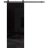 Sliding Barn Door with Hardware | Planum 0010 Primed | 6.6FT Rail Hangers Sturdy Set | Modern Solid Panel Interior Doors Gloss Black