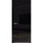 Modern Solid Interior Door with Handle | Planum 0010 Chocolate Ash | Single Regural Panel Frame Trims | Bathroom Bedroom Sturdy Doors Gloss Black