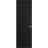 Hidden Door | Planum 0010 Chocolate Ash Concealed Metal Frame 18" x 80" Left-hand Inswing Black Matte