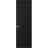 Hidden Door | Planum 0010 Matte Black Concealed Metal Frame 18" x 80" Right-hand Inswing Black Matte