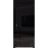 Sliding French Pocket Door with | Planum 0010 White Silk | Kit Trims Rail Hardware | Solid Wood Interior Bedroom Sturdy Doors Gloss Black