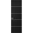 Hidden Door | Planum 0020 Chocolate Ash Concealed Metal Frame 18" x 80" Right-hand Inswing Black Matte