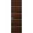 Hidden Door | Planum 0020 Chocolate Ash Concealed Metal Frame 18" x 80" Right-hand Inswing Chocolate Ash