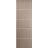 Hidden Door | Planum 0020 Matte Black Concealed Metal Frame 18" x 80" Left-hand Inswing Grey Oak