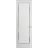 Hidden Door | Planum 0888 Painted White Concealed Metal Frame 18" x 80" Left-hand Inswing Painted White