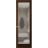 Hidden Door | Planum 2102 Chocolate Ash Concealed Metal Frame 18" x 80" Right-hand Inswing Chocolate Ash