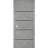 Sliding French Pocket Door with | Planum 0015 Oak and Aluminum Strips | Kit Trims Rail Hardware | Solid Wood Interior Bedroom Sturdy Doors-32" x 80" Concrete