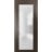 Sliding Pocket Door with Frosted Tempered Glass | Planum 2102 Ginger Ash with Frosted Glass | Kit Trims Rail Hardware | Solid Wood Interior Bedroom Bathroom Closet Sturdy Doors Chocolate Ash