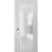 Sliding Pocket Door with Frosted Tempered Glass | Planum 2102 Ginger Ash with Frosted Glass | Kit Trims Rail Hardware | Solid Wood Interior Bedroom Bathroom Closet Sturdy Doors White
