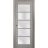 Sliding French Pocket Door | Quadro 4002 Black Matte with Frosted Glass | Kit Trims Rail Hardware | Solid Wood Interior Bedroom Sturdy Doors Ginger Ash