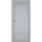 Sliding French Pocket Door | Veregio 7411 Antracite | Kit Trims Rail Hardware | Solid Wood Interior Bedroom Sturdy Doors Matte Grey