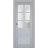Sliding French Pocket Door | Veregio 7339 Oliva with Frosted Glass | Kit Trims Rail Hardware | Solid Wood Interior Bedroom Sturdy Doors Matte Grey