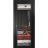 Sliding French Pocket Door | Lucia 1299 White Silk with Mirror | Kit Trims Rail Hardware | Solid Wood Interior Bedroom Sturdy Doors Black Matte