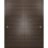 Sliding Closet Bypass Doors | Planum 0010 Matte Grey | Sturdy Rails Moldings Trims Hardware Set | Wood Solid Bedroom Wardrobe Doors Chocolate Ash