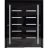 Sliding Closet Bypass Doors 36 x 80 inches | Quadro 4088 Gloss Black | Rails Hardware Set | Wood Solid Bedroom Wardrobe Doors Gloss Black