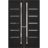 Hidden Double Doors | Quadro 4088 Matte Black Concealed Metal Frame 36" x 80" (2* 18x80) Right-hand Inswing Black Matte