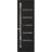 Hidden Door | Quadro 4088 Matte Black Concealed Metal Frame 18" x 80" Right-hand Inswing Black Matte