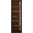 Hidden Door | Quadro 4088 Chocolate Ash Concealed Metal Frame 18" x 80" Left-hand Inswing Chocolate Ash