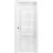 Sliding Pocket Door 18 x 80 inches | Quadro 4088 Gloss Black | Kit Rail Hardware | Solid Wood Interior Bedroom Doors Gloss White