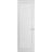 Hidden Door | Quadro 4115 White Silk Concealed Metal Frame 18" x 80" Left-hand Inswing White Silk