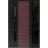 Front Exterior Prehung Steel Door / Ronex 0162 Red Oak / Sidelight Exterior Window Sidelite / Entry Metal Modern Painted W36+14" x H80" Right hand Inswing Red Oak
