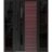 Front Exterior Prehung Steel Door / Ronex 0162 Red Oak / 2 Sidelight Exterior Windows Sidelites/ Entry Metal Modern Painted W12+36+12" x H80" Right hand Inswing Red Oak