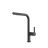 RIMINI Kitchen Premium Quality Sink Faucet, Polished Chrome Black Matte
