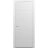 Modern Wood Interior Door with Hardware | Planum 0770 Painted White Matte | Single Panel Frame Trims | Bathroom Bedroom Sturdy Doors Painted White