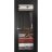 Solid Interior French | Lucia 1299 White Silk with Mirror | Single Regular Panel Frame Trims Handle | Bathroom Bedroom Sturdy Doors Black Matte