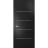 Modern Wood Interior Door with Hardware | Planum 0020 White Silk | Single Panel Frame Trims | Bathroom Bedroom Sturdy Doors-18" x 80" Black Matte