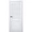 Interior Solid French Door | Veregio 7411 White Silk | Single Regular Panel Frame Trims Handle | Bathroom Bedroom Sturdy Doors  White