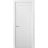 Pantry Kitchen Door with Hardware | Quadro 4115 White Silk | Single Panel Frame Trims | Bathroom Bedroom Sturdy Doors  White