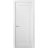 Pantry Kitchen Door with Hardware | Quadro 4111 White Silk | Single Panel Frame Trims | Bathroom Bedroom Sturdy Doors  White