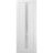 Lite Slab Barn Door Panel | Quadro 4112 White Silk with Frosted Glass | Sturdy Finished Wooden Modern Doors | Pocket Closet Sliding White