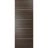 Slab Barn Door Panel | Planum 0020 Grey Oak | Sturdy Finished Flush Modern Doors | Pocket Closet Sliding Chocolate Ash