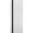 Slab Barn Door Panel | Planum 0040 Matte Black with White Glass | Sturdy Finished Doors | Pocket Closet Sliding White