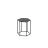Coffe Table LUCCA 13x15x17 NAMIBIA BLACK Namibia Black