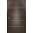 Sliding Closet Bi-fold Doors | Planum 0020 White Silk | Sturdy Tracks Moldings Trims Hardware Set | Wood Solid Bedroom Wardrobe Doors  Chocolate Ash