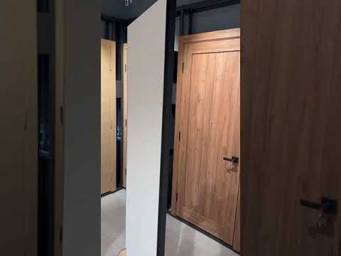 Close look at Hidden Door Frame with UnitedPorte