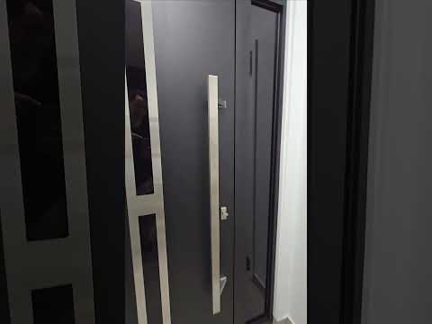Deux 1755 Black with transom and sidelite - - UnitedPorte