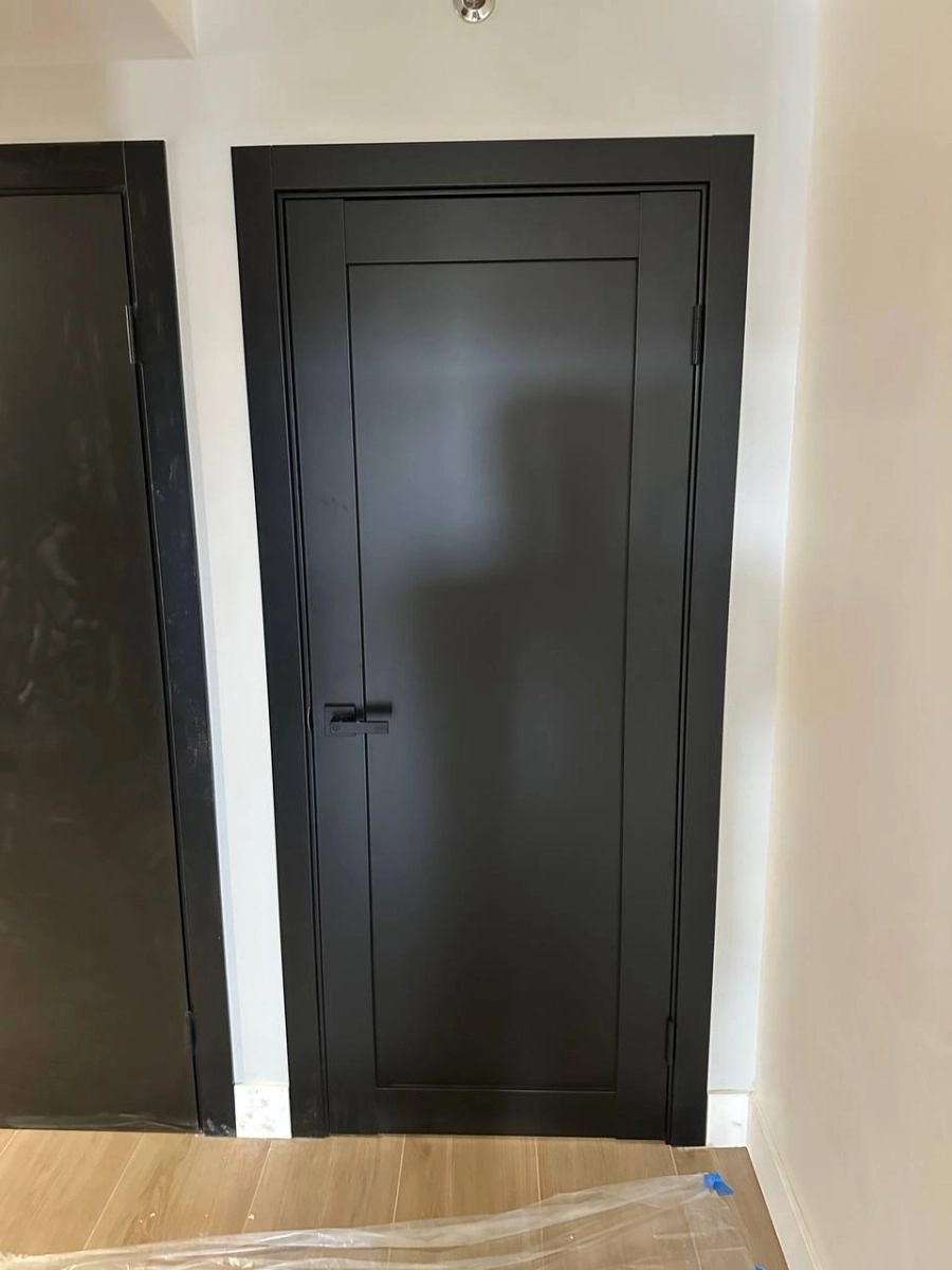 Single mdf shaker interior swing door | Quadro 4111 White | 18 x 80 photo#30