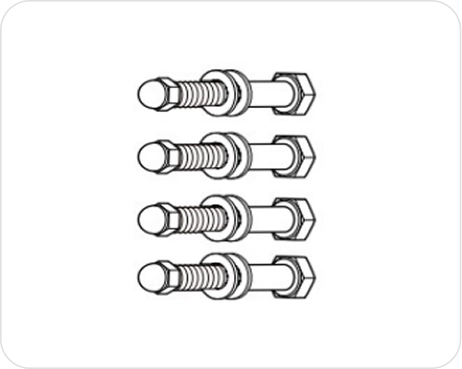 G - roller bolts