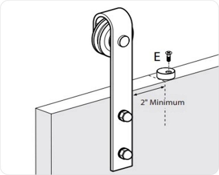 Install anti-jump discs