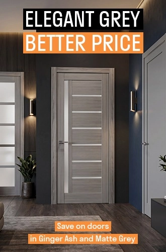 Grey doors sale